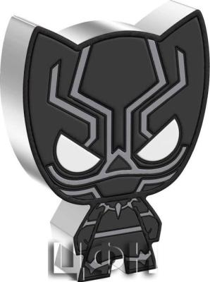 «2 Dollars BLACK PANTHER Chibi Marvel 1 Oz Silver Coin 2$ Niue 2023 Proof ».jpg
