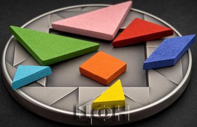 «5 Dollars TANGRAM PUZZLE 2 Oz Silver Coin 5$ Niue 2023 Antique Finish ».jpg