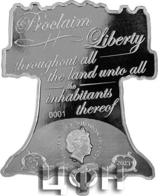 «5 Dollars SOLOMON ISLANDS 2023 - Liberty Bell».jpg