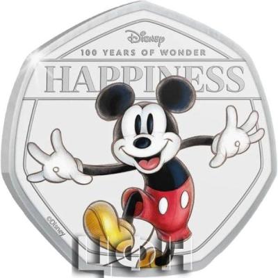 «50 Cents Solomon Islands 2023 - Disney 100 YEARS OF WONDER. Happiness».jpg