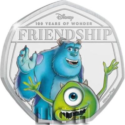 «50 Cents Solomon Islands 2023 - Disney 100 YEARS OF WONDER. Friendship».jpg
