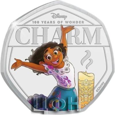 «50 Cents Solomon Islands 2023 - Disney 100 YEARS OF WONDER. Charm».jpg
