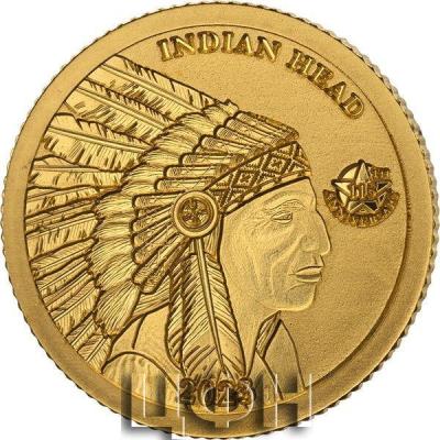 «10 Dollars Barbados 115 Jahre Indian Head Gold Coin Card 2023».jpg