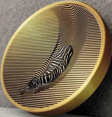 «20 Dollars ZEBRA Camouflage of Nature Gilded».jpg