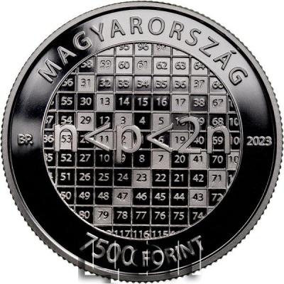 «Silver collector coin Erdős Pál».jpg