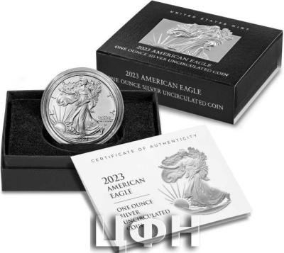«American Eagle 2023 One Ounce Silver Uncirculated Coin ».jpg