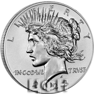 «Peace Dollar 2023 Uncirculated Coin».jpg