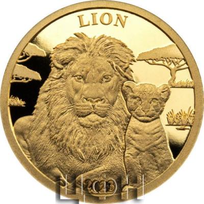 «10 Francs Burundi 2023 Proof LION Small Gold Coin».jpg