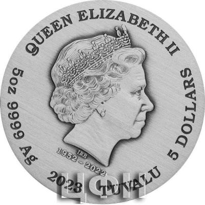 «5$ Tuvalu 2023 Antique Finish».jpg