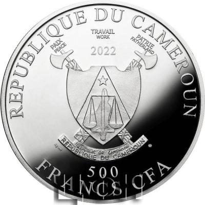 «500 Francs CFA Cameroon 2022 Proof».jpg