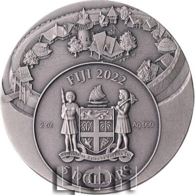 «5 Dollars KAJKO AND KOKOSZ 50th Anniversary 2 Oz Silver Coin 5$ Fiji 2022 Proof ».jpg