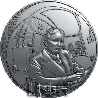 «TESLA Genius 80th Anniversary 2 Oz Silver Coin 2000 Francs Cameroon 2023 Proof».jpg