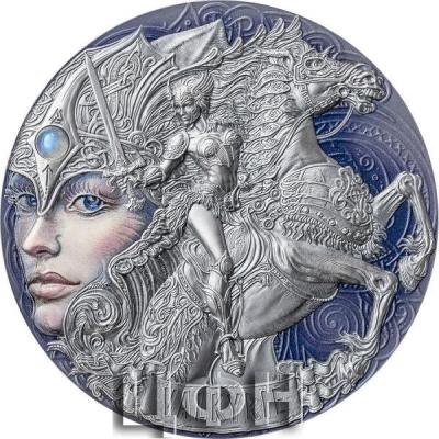 «VALKYRIE Femina Bellator 2 Oz Silver Coin 2000 Francs Cameroon 2023 Antique Finish».jpg