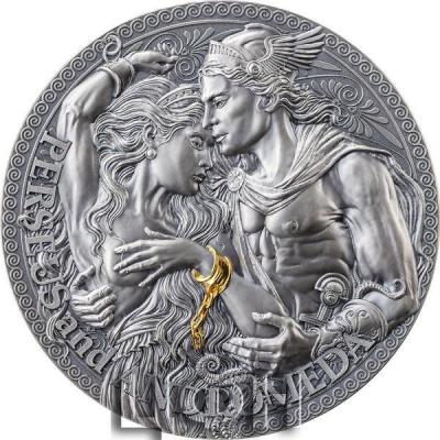 «PERSEUS AND ANDROMEDA Great Greek Mythology 2 Oz Silver Coin 2000 Francs Cameroon 2023 Antique Finish».jpg