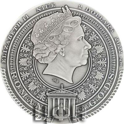 «2 Dollars JUNO Roman Gods 2 Oz Silver Coin 2$ Niue 2022 Antique Finish».jpg
