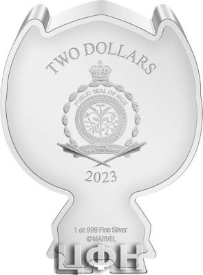 «2 Dollars LOKI Chibi Marvel 1 Oz Silver Coin 2$ Niue 2023 Proof» (2).jpg