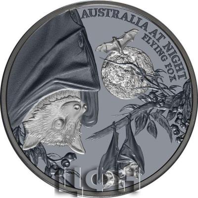 «1$ Niue 2023 Black Proof 1 Oz Silver Coin FLYING FOX Australia at Night».jpg