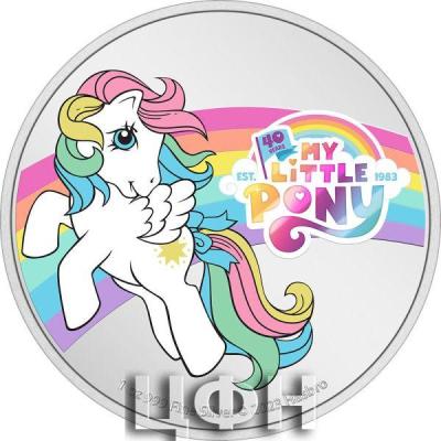 «2 Dollars MY LITTLE PONY 40th Anniversary 1 Oz Silver Coin 2$ Niue 2023 Proof».jpg