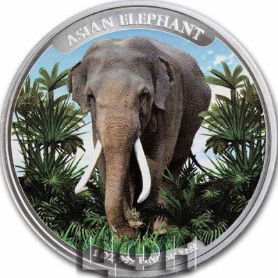 «2023 Cambodia 1 oz Silver Clouded Asian Elephant».jpg