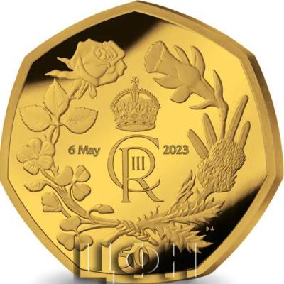 «2023 CUPRO NICKEL DF GOLDCLAD® 50P CELEBRATING THE CORONATION OF HM KING CHARLES III ROYAL CYPHER».jpg