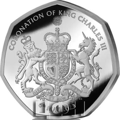 «50 Pence South Georgia and the South Sandwich Islands 2023 CORONATION OF HM KING CHARLES III.».jpg