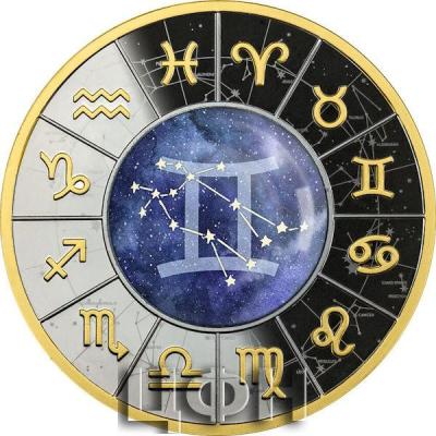 «GEMINI Zodiac Signs Silver Coin 500 Francs Cameroon 2023 Black Proof».jpg
