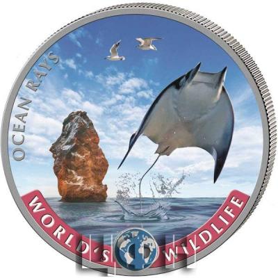 «20 Francs (DR Congo) 2023 WORLD WILDLIFE - OCEAN RAY color».jpg