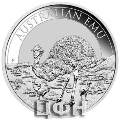 «AUSTRALIAN EMU» Silver Coin.jpg
