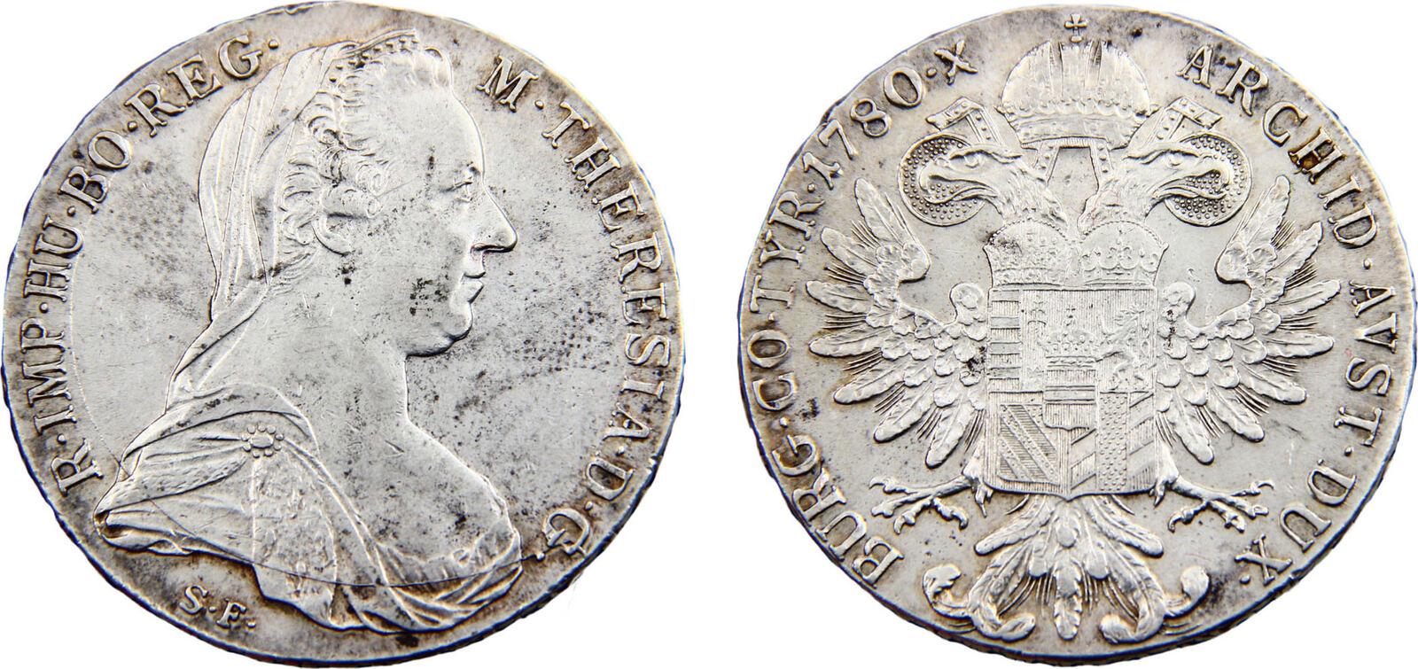 Австрия, Мария Терезия, талер 1780 - Монеты после 1700 года ...