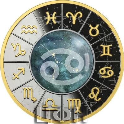 «500 Francs Cameroon 2023 CANCER Zodiac Signs Silver Coin».jpg