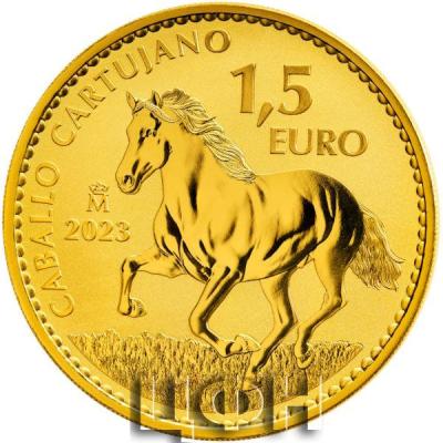 «MONEDA DE UNA ONZA DE ORO DEDICADA AL CABALLO CARTUJANO».jpg