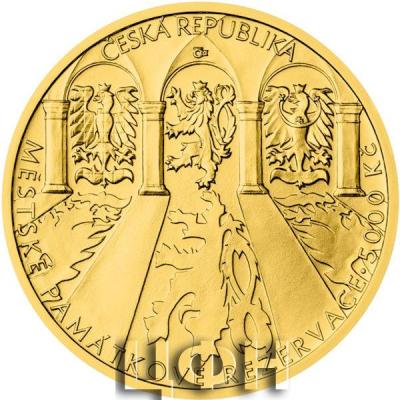 «Gold coin 5000 Kč Litoměřice stand».jpg