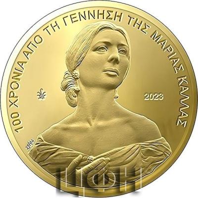 «200 Euro MARIA CALLAS Gold Coin Birth Centenary 200€ Euro Greece 2023 Proof».jpg