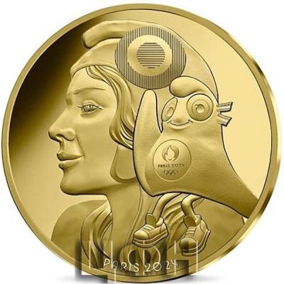 «500 euro France 2023 or BU – Mascotte des Jeux Olympiques (la mascotte et la République)».jpg