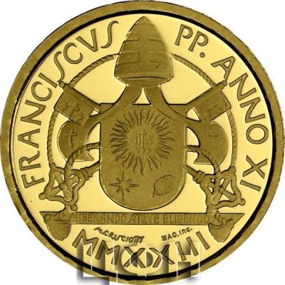 «10 Euro Gedenkmünze Vatikan 2023 Gold PP - Die Taufe - im Etui ».jpg