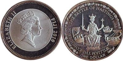 «1 Dollar - Elizabeth II Battle of Hastings».jpg