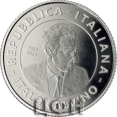 «5 euro 2023 - 100° Anniversario della nascita di Italo Calvino».jpg