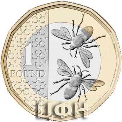 «2023 Charles III One pound - bee».jpg