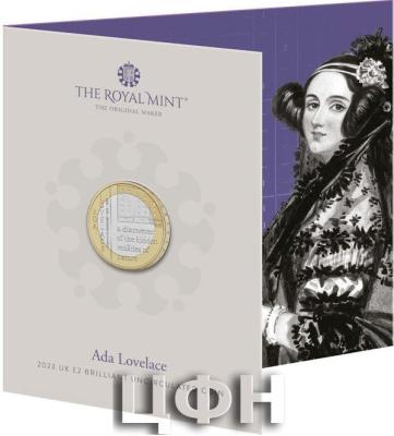 «£2 commemorative coins remember Ada Lovelace, a pioneer of early computer programming - S».jpg