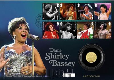 Dame Shirley Bassey 2023 UK 0.25 oz Gold Proof Coin Cover.jpg