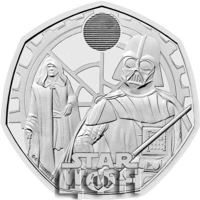 Star Wars Darth Vader and Emperor Palpatine 2023 UK 50p Brilliant Uncirculated Coin .jpg