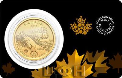 2023 $200 1 oz. 99.999% Pure Gold Coin – Klondike Gold Rush - Passage for Gold (Bullion) 3.jpg