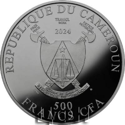 2024 500 CFA FRANCS PURE SILVER BLACK RUTHENIUM PROOF COIN .jpg