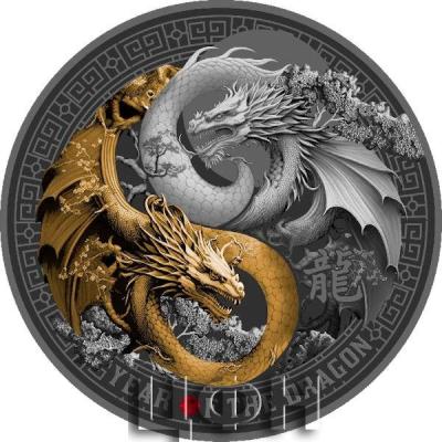 2024 500 CFA FRANCS PURE SILVER BLACK RUTHENIUM PROOF COIN  YEAR OF THE DRAGON .jpg
