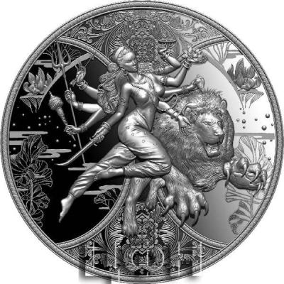 DURGA 2024 2000 FRANCS CFA 1 OZ HIGH RELIEF PROOF LIKE PURE SILVER INVESTMENT COIN WITH CAPSULE AND COA – CAMEROON – LE GRAND MINT (PRE-ORDER).jpg