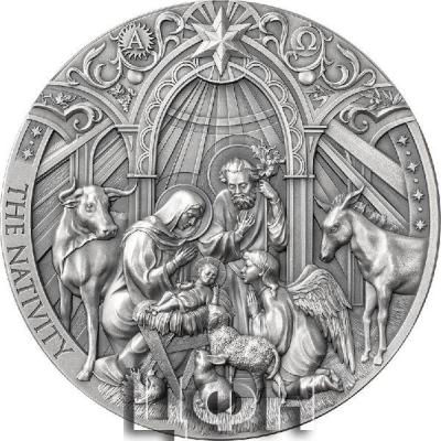 THE NATIVITY BIBLE STORIES 2024 2000 FRANCS CFA 2 OZ FINE ANTIQUE FINISH SILVER COIN – REPUBLIC OF CAMEROON (PRE-ORDER) .jpg
