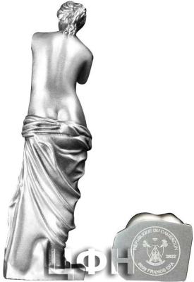 VENUS DE MILO World Art Sculpture 3D Silver Coin 3000 Francs Cameroon 2022 .jpg