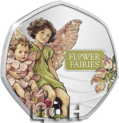 Flower Fairies 50 Cents - Apple Blossom.jpg
