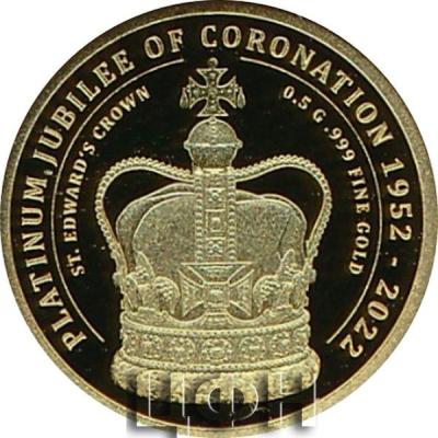 PLATINUM JUBILEE OF CORONATION 1952 - 2022 ST. EDWARD'S CROWN 0.5 G .999 FINE GOLD.jpg