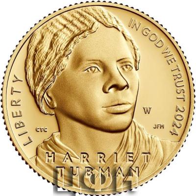 Harriet Tubman 2024 Proof Five-Dollar Gold Coin.jpg